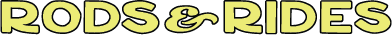 Franklin & Sons logo text, visually depicting Rods & Rides in hand-drawn lettering.